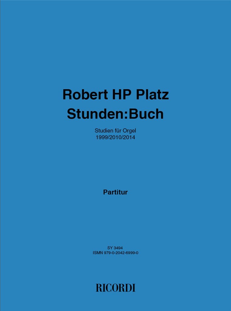 Stunden: Buch (1999) und Buch 2 (2010)
